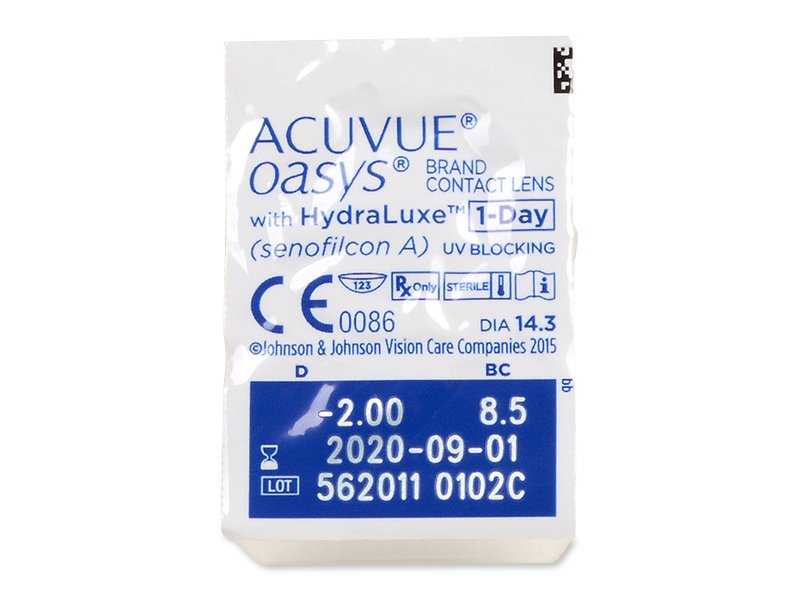 Контактные линзы 90 шт. Контактные линзы Acuvue Oasys. Линзы Acuvue Oasys 1-Day with Hydraluxe 90 шт. Senofilcon a линзы. Дата изготовления линз.